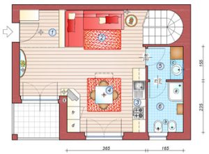 progetto appartamento