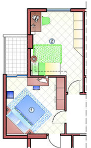 progetto camere
